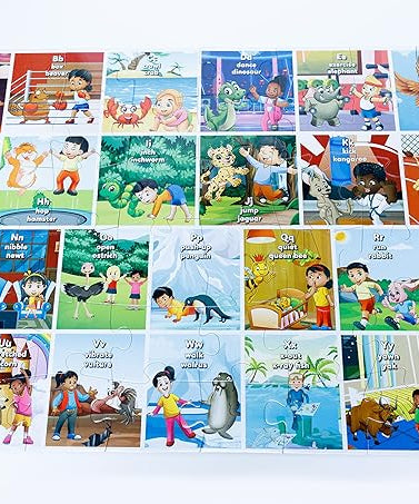 Culzzles I Can Be ABC Memory Game + Pretend to Be ABC Puzzle Bundle