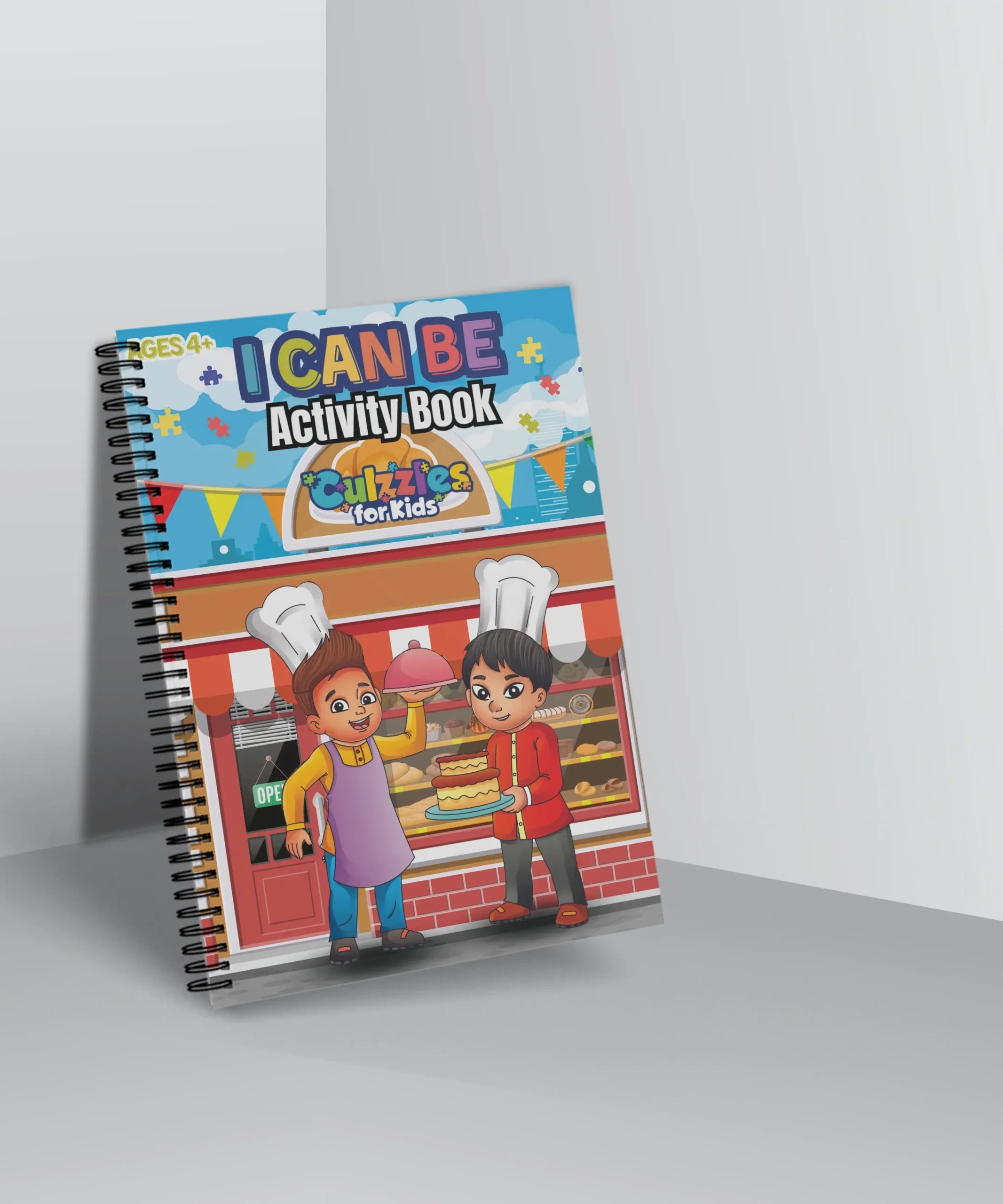 Culzzles for Kids: I Can Be Activity Book