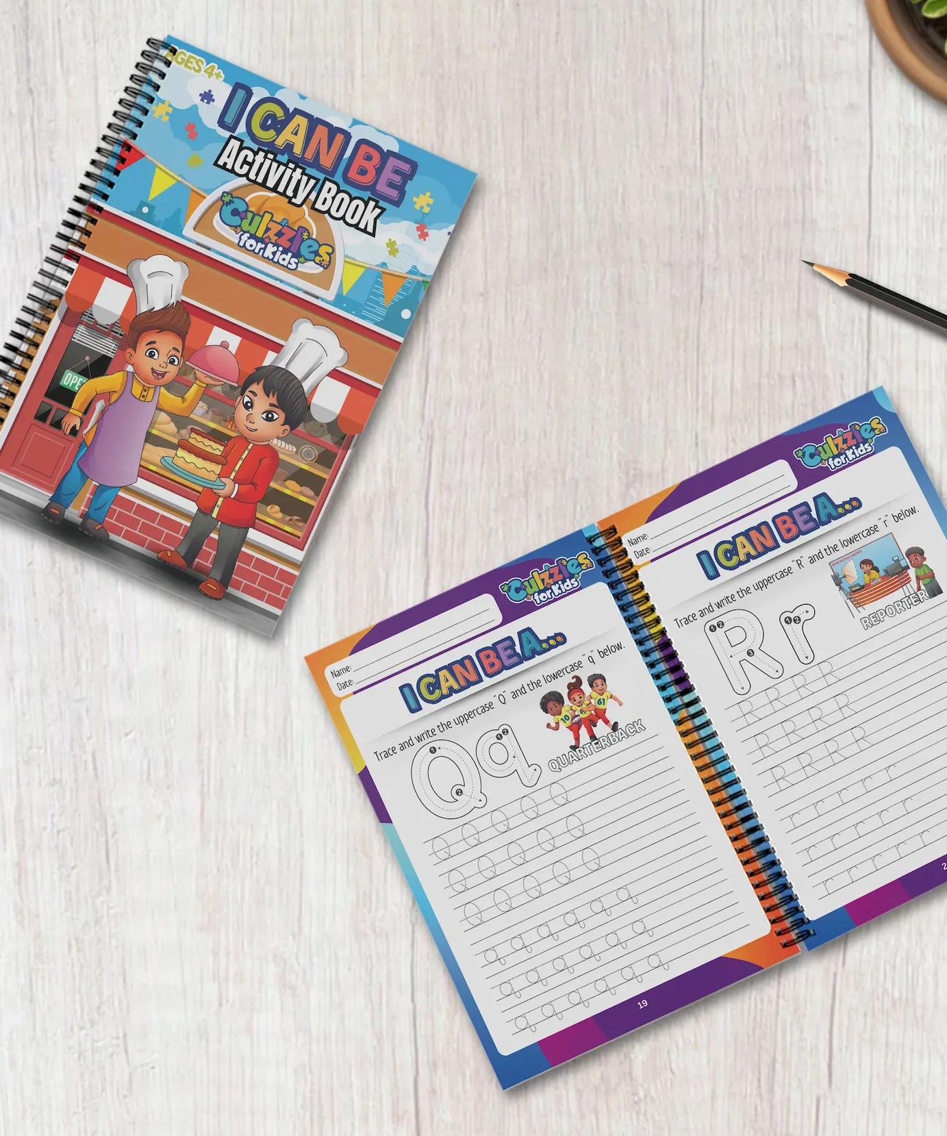 Culzzles for Kids: I Can Be Activity Book