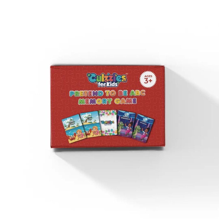 Educational ABC memory game for kids featuring uppercase and lowercase letter matching cards
